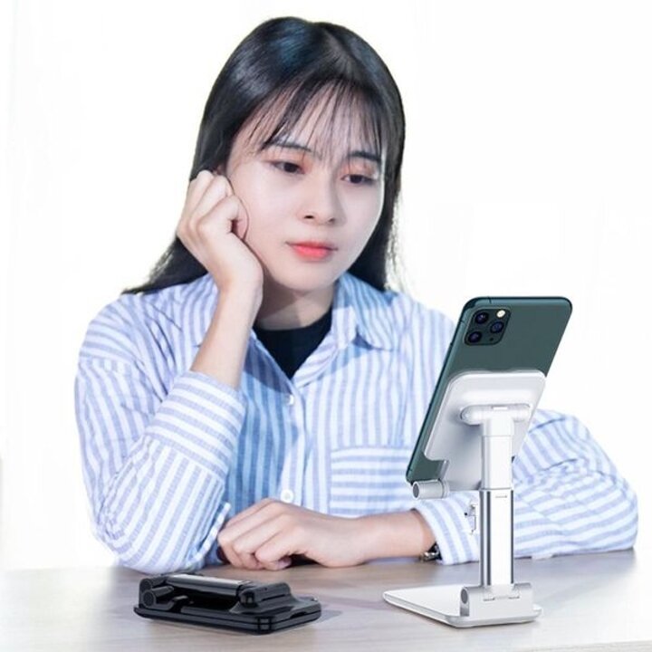 다용도 탁상용 접이식 휴대용 각도조절 핸드폰 거치대