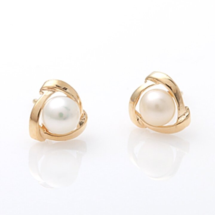 14K Gold 릴리 데일리 심플 베이직 미니 금 귀걸이