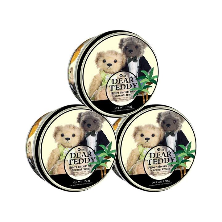 [3종세트]태국 디어테디 틴케이스 150g 개별위생포장
