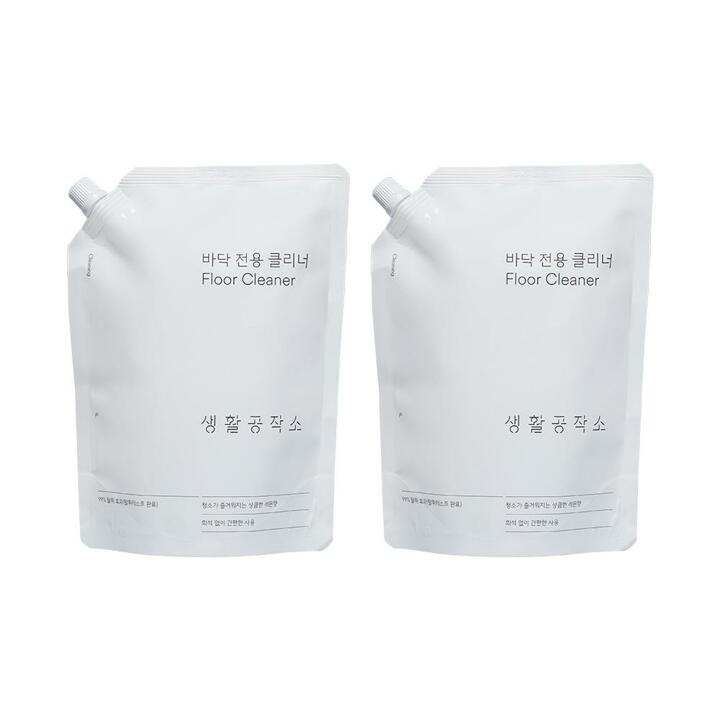 [생활공작소] 바닥전용클리너 1L x 2개