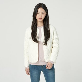 여성) 항아리 퀼팅 경량 다운점퍼 AN4WWW751-CR
