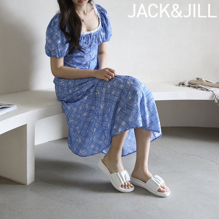 잭앤질 프렌치 셔링 슬리퍼 (JB3367)