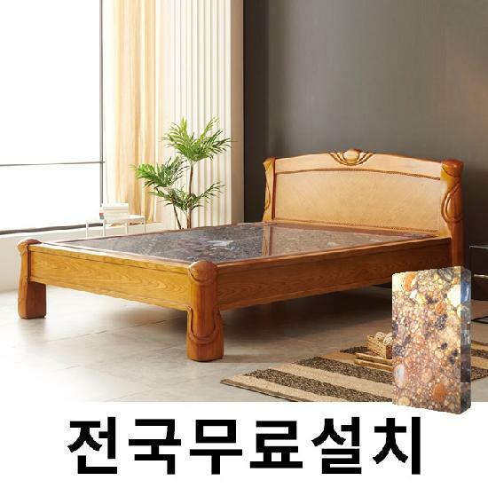 인터데코 [보루네오]창고정리! 화려한 품격 칠보석 온돌침대 (퀸) GC515