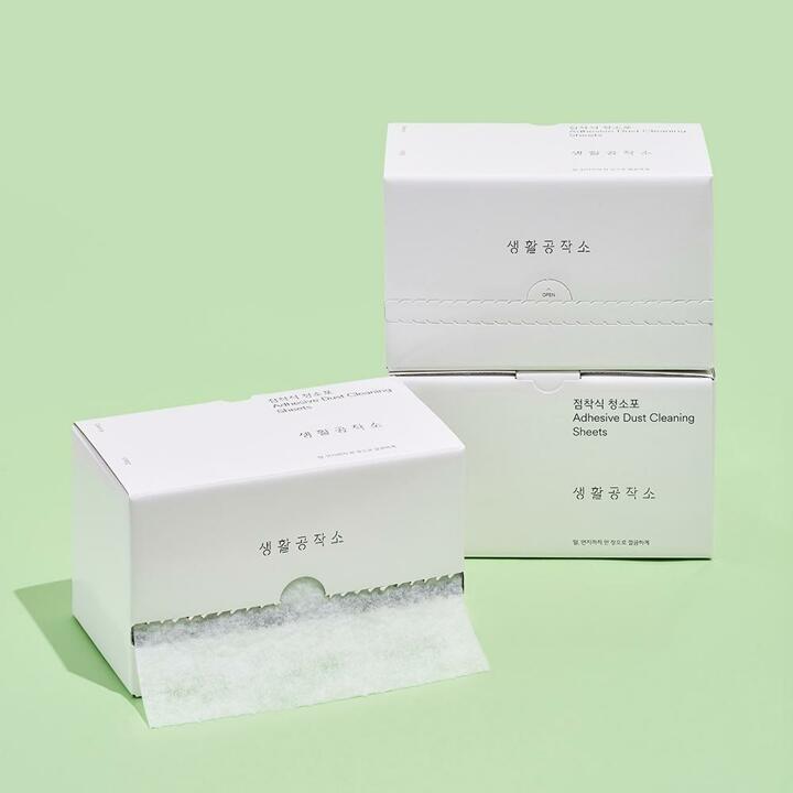 [생활공작소] 점착식 청소포(50매) x 2개