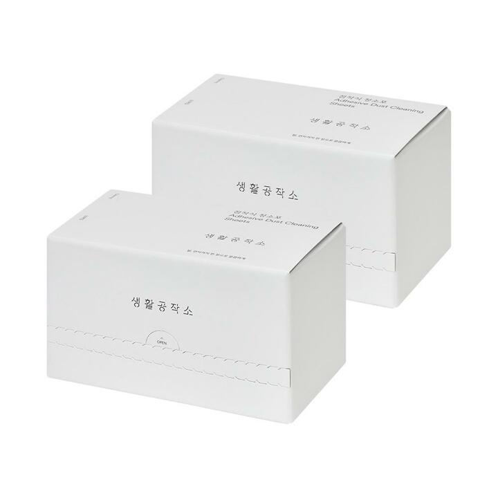 [생활공작소] 점착식 청소포(50매) x 2개