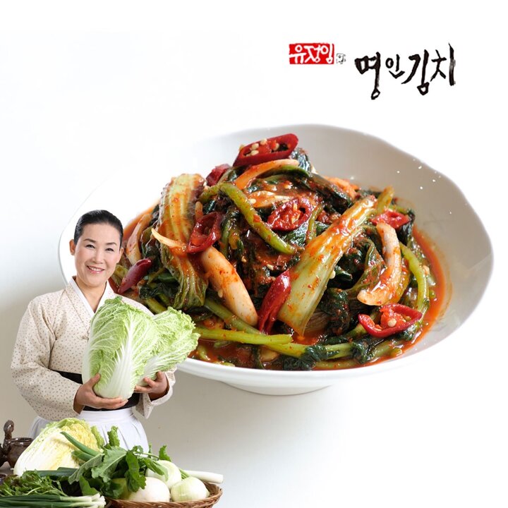 [G][식품명인 유정임] 열무얼갈이 2kg