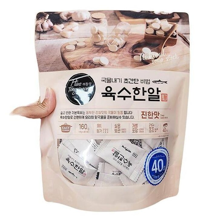 해통령 육수한알 진한맛 160g (4g X 40) b45492 (29266966)