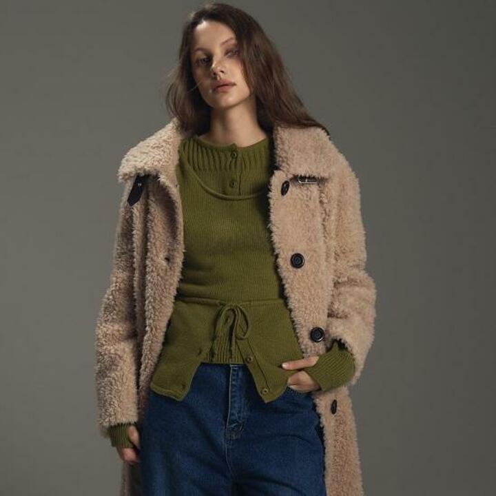 25FW 리오벨 호주산 양모 100 싱글 롱코트 