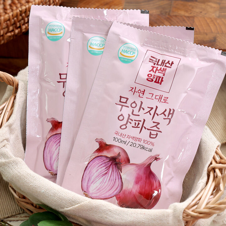 [자연식품] 시즌2 무안 자색 양파즙국내산 총140팩