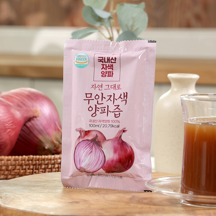[자연식품] 시즌2 무안 자색 양파즙국내산 총140팩