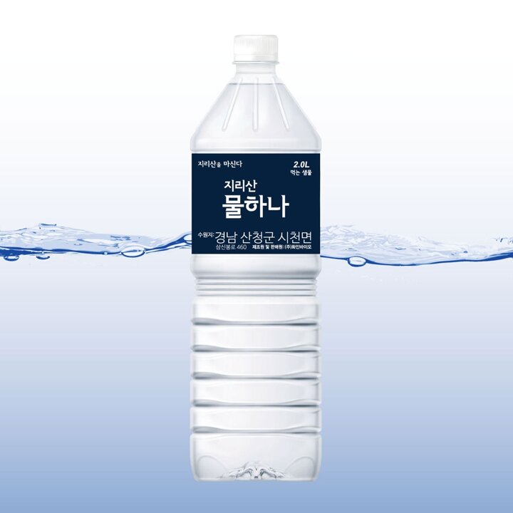 [지리산 물하나] 생수 2L x 36병