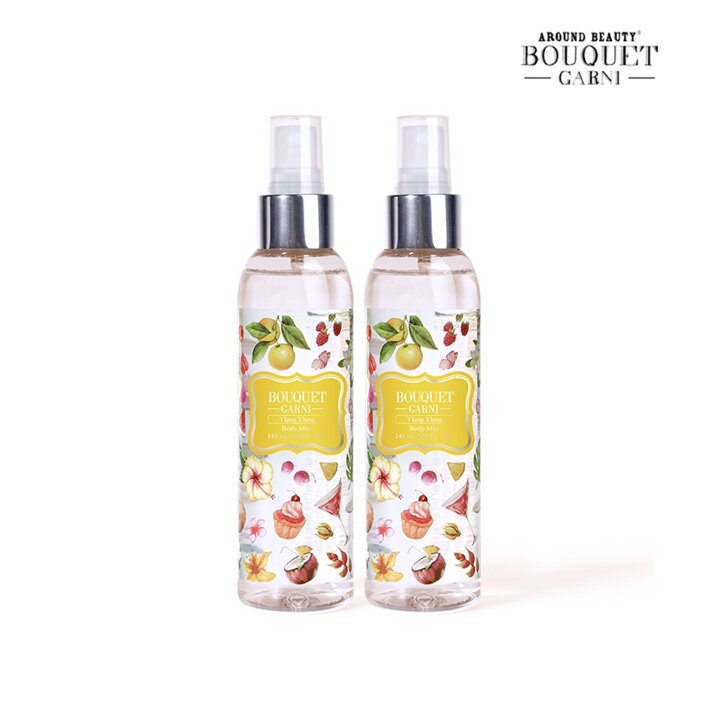 부케가르니 딥 퍼퓸 바디미스트 일랑일랑향 145ml x2개