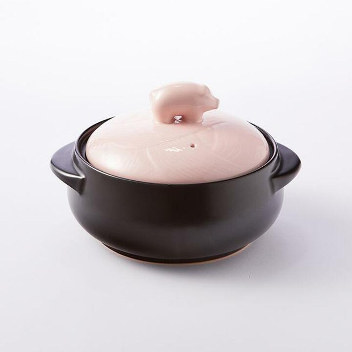 하우스웨어 피기팟 블랙 16cm