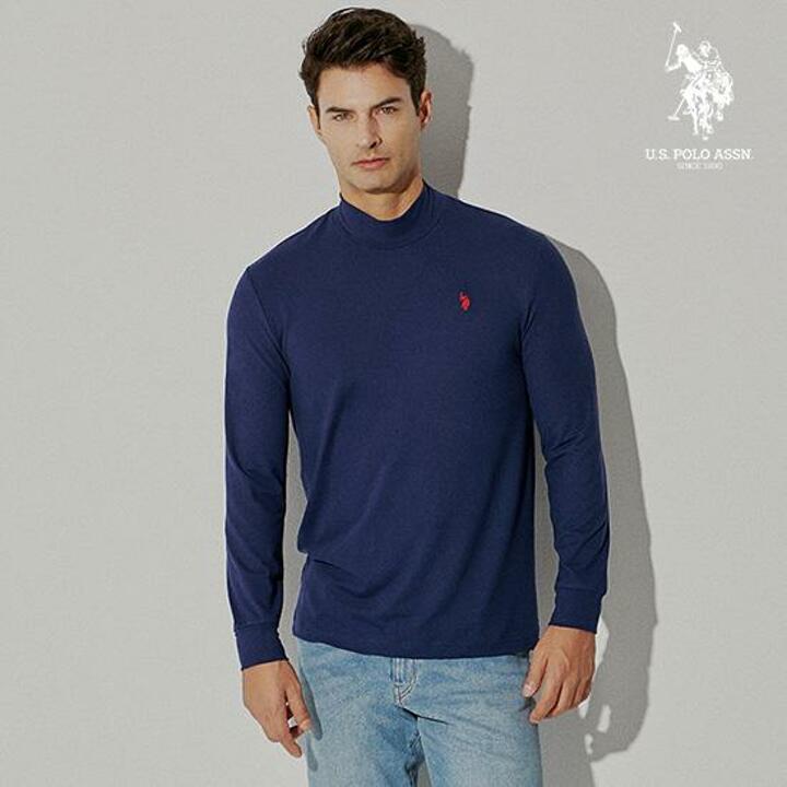 USPA 남성 양기모 모크넥 4종