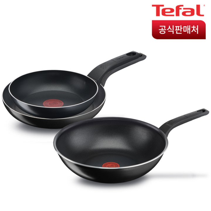테팔 심플리클린 3종(팬20+28+웍28)