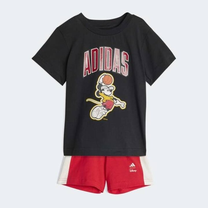 (신세계천안아산점)[adidas kids] (A080-A100) 디즈니 미키 마우스 티셔츠 세트 (JZ7677)