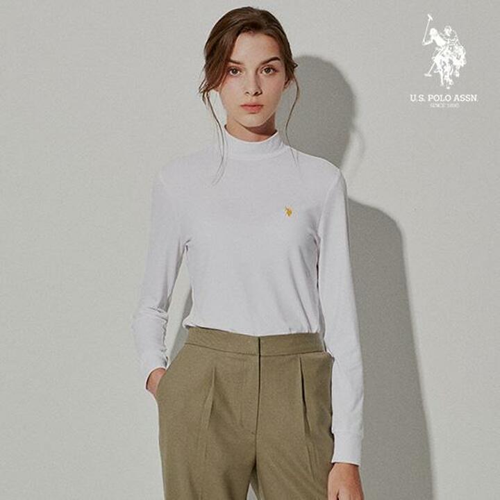 USPA 여성 양기모 모크넥 4종