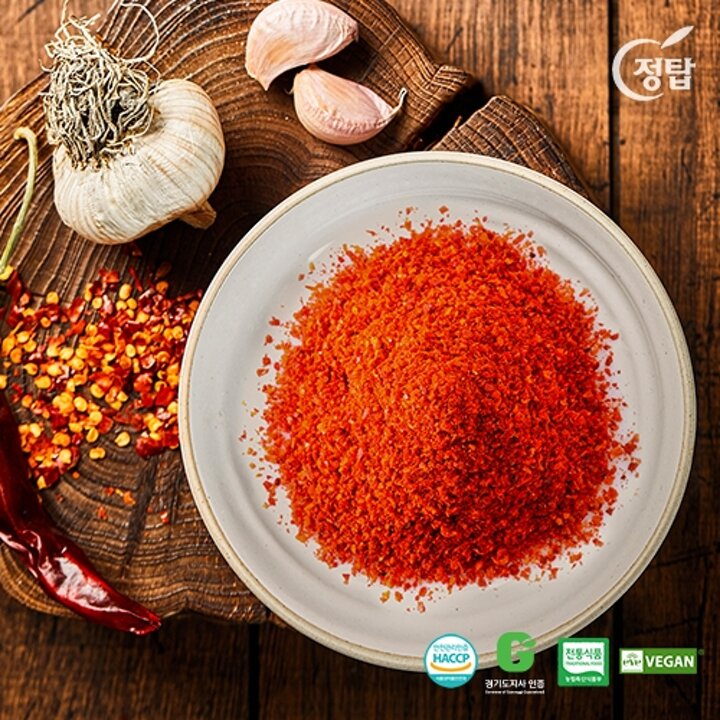 [정탑] 국내산 햇 고춧가루 500g (중간가루/다용도/양념용)
