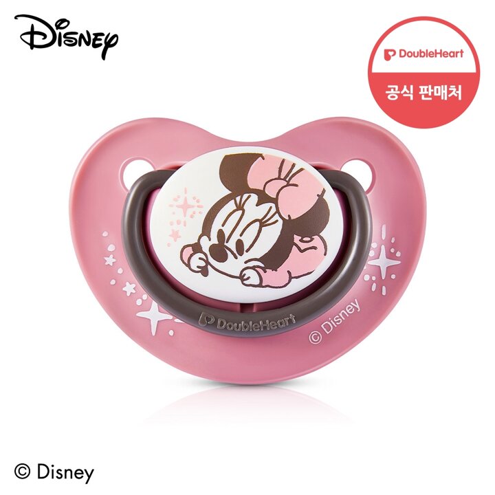 더블하트 디즈니 통잠쪽쪽이 노리개젖꼭지 미니 (S/M/L)