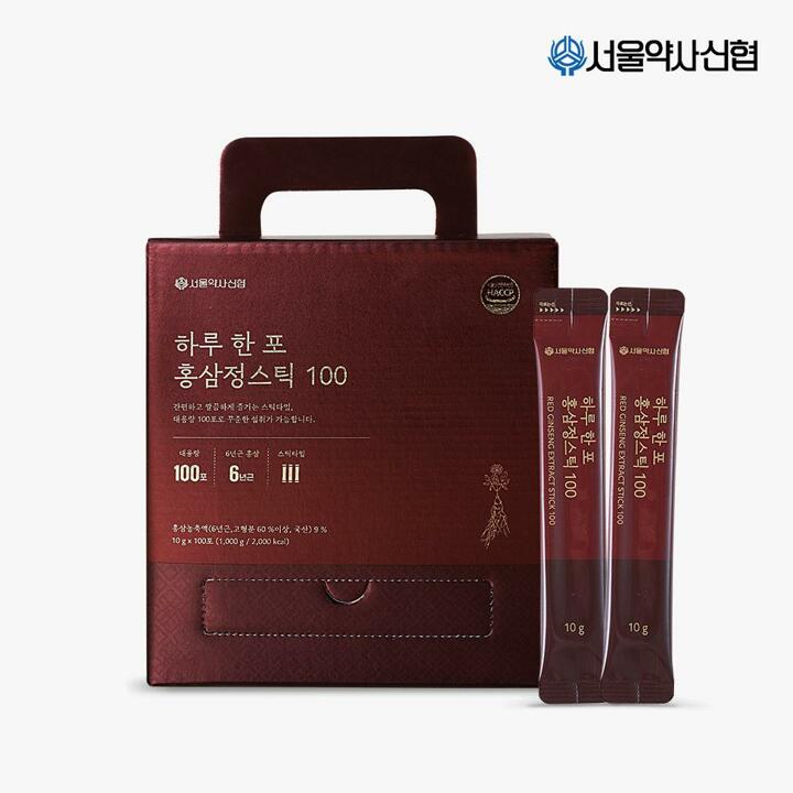 서울약사신협 하루 한 포 홍삼정스틱 100포