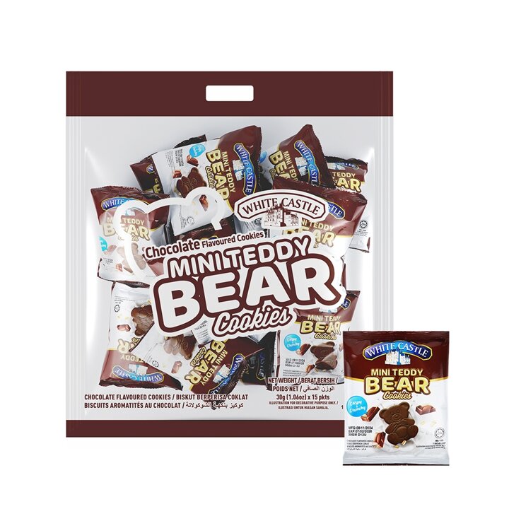 화이트캐슬 미니베어 초코쿠키 450g