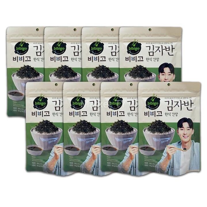 CJ 비비고 김자반 한식간장 50g x 8개 (27717211)