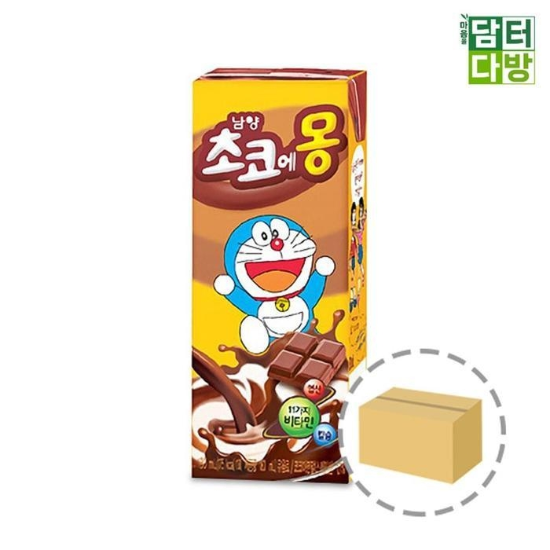 (주)셀러허브 초코에몽 180ml 초코에몽180ml한박스 (24팩) 초6911