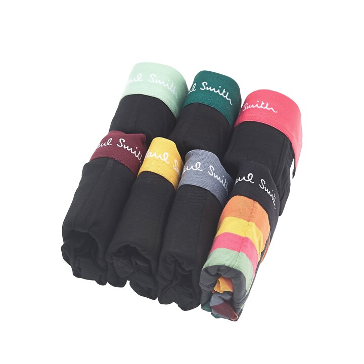 [폴스미스] 로고 밴딩 드로즈 7PACK 팬티 M1A_914_M7PKQ_79_BLACK