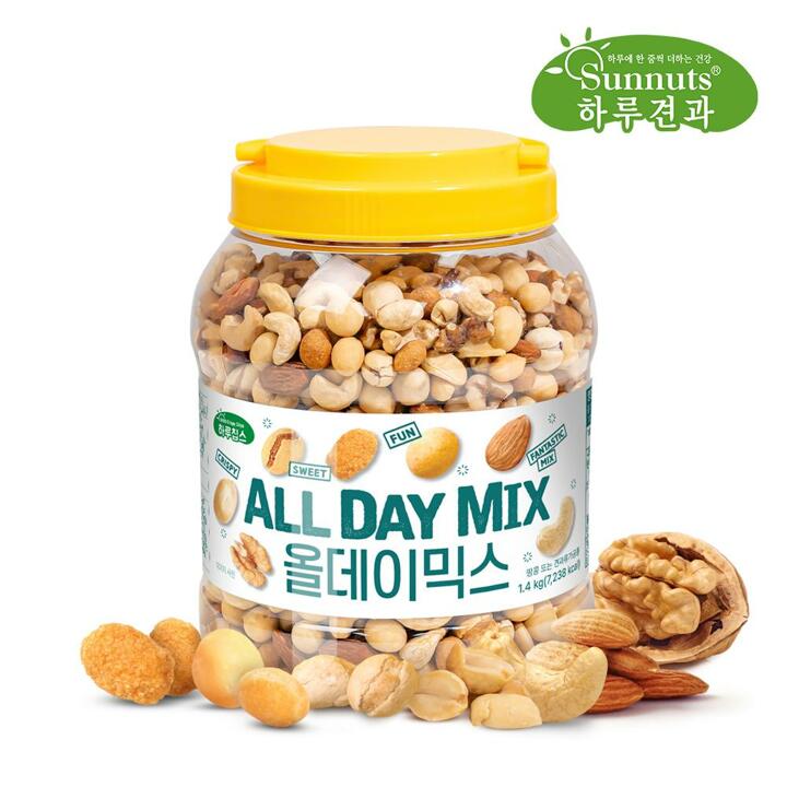 [하루견과] 올데이믹스넛 1.4kg /대용량믹스넛 /간식 /맥주안주