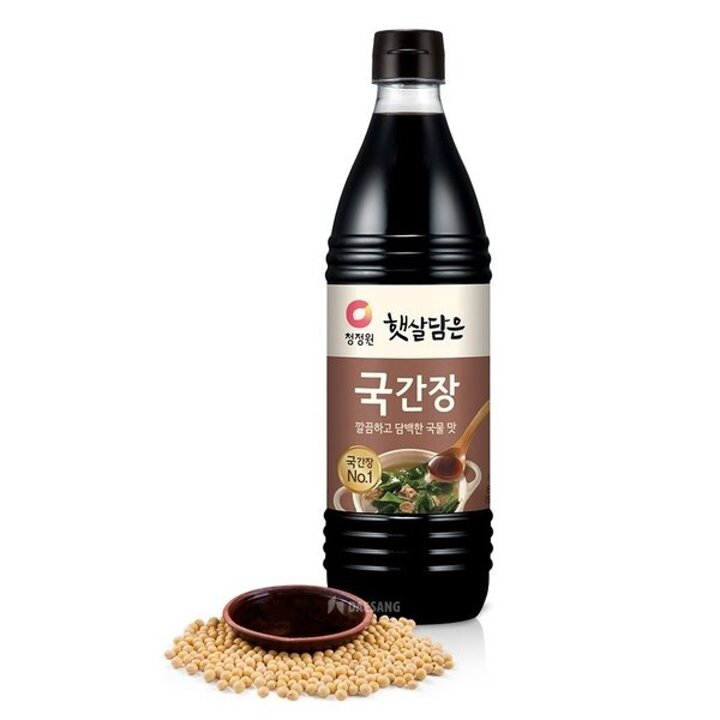 (신세계강남점)청정원 햇살담은 자연숙성 국간장 840ml/1개
