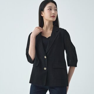 [지센] (2컬러) 싱글 투버튼 자켓 LFJKO401