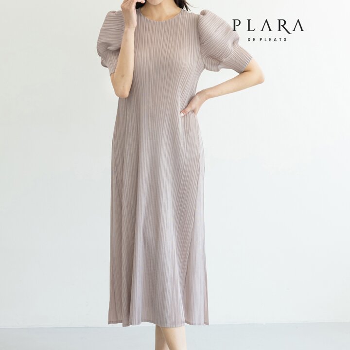 플라라 (88까지)플리츠볼륨퍼프원피스