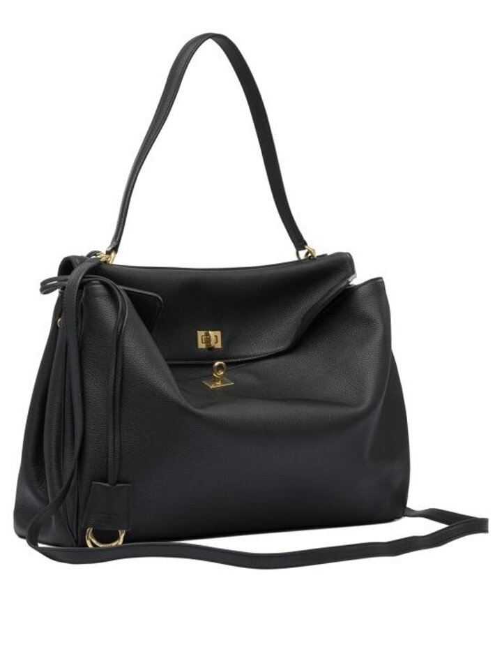 [해외배송] 25FW 발렌시아가 숄더백 7897442ABV51000 Black