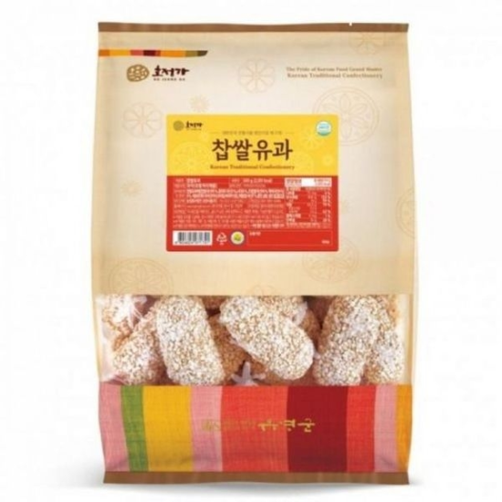 호정가 찹쌀유과 전통 유과 한과 간식 명절 설날  구정선물