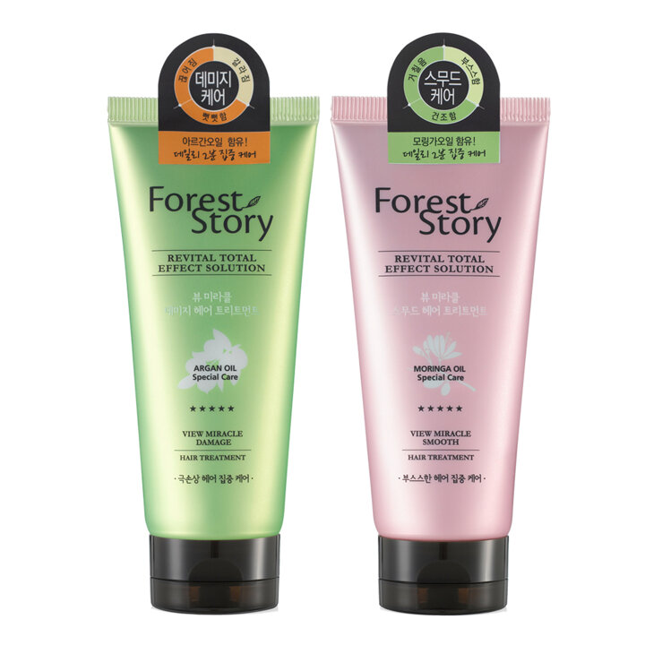 포레스트스토리 뷰미라클 헤어 트리트먼트 200ml 1+1