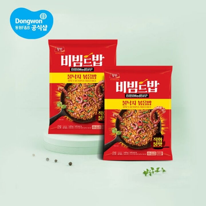 동원 양반 비빔드밥 매콤불낙지볶음밥 420g 3봉