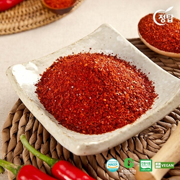 [정탑] 국내산 햇 고춧가루 1kg (굵은가루/김치용)