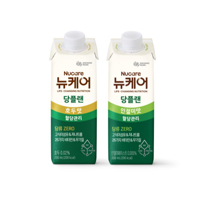 [대상웰라이프]뉴케어 당플랜 인절미맛(30팩)+당플랜 호두맛(30팩)