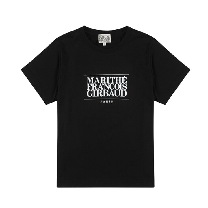 마리떼 W 클래식 로고 티 블랙 MFG46CTS101BLK