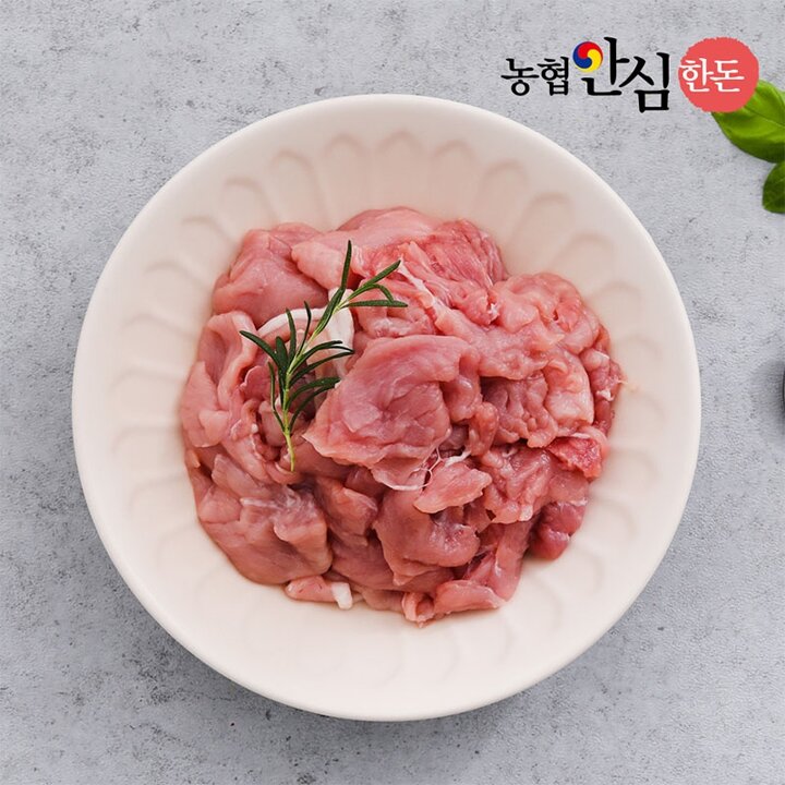 [농협안심한돈] 국내산 불고기용 뒷다리살 500g (냉장)