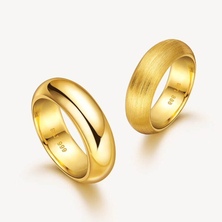 [수앤진골드] 베이직 라운드 반지 24K 순금 18.75g
