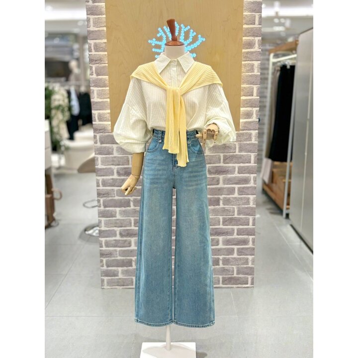 (신세계마산점)(SET) 숄세트 스트라이프 셔츠 (LC31F5NB519S)