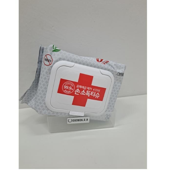 (주)셀러허브 52893288-노브랜드 유해세균 제거 손소독티슈 32매 15개