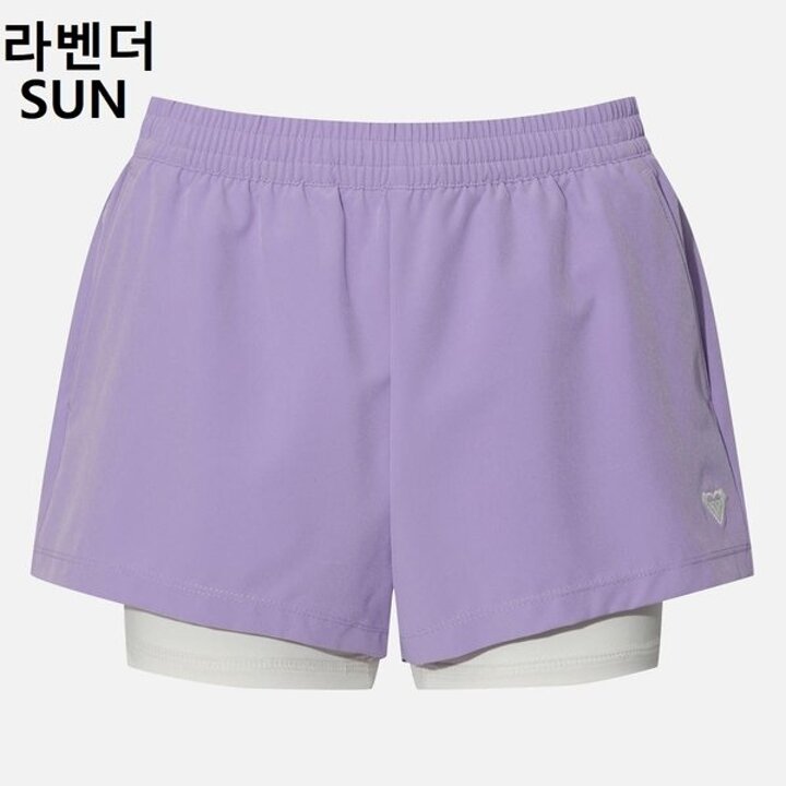 (신세계센텀점)여성 3부 이너 레깅스 일체형 보드숏 ALMOST FRIDAY LAYERED BS 2 (RG21BS521) ST