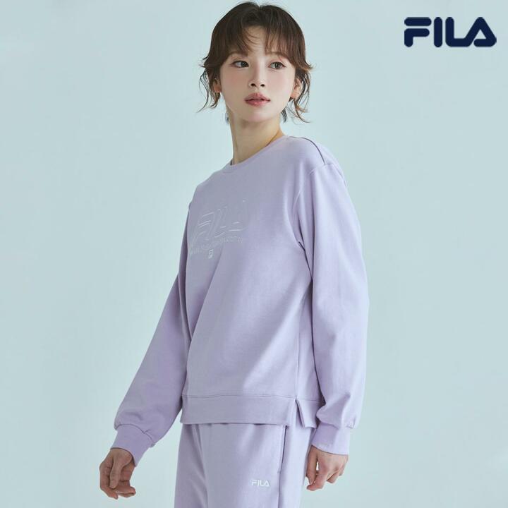 휠라(FILA) 코튼 테리 셋업 1세트(여성)