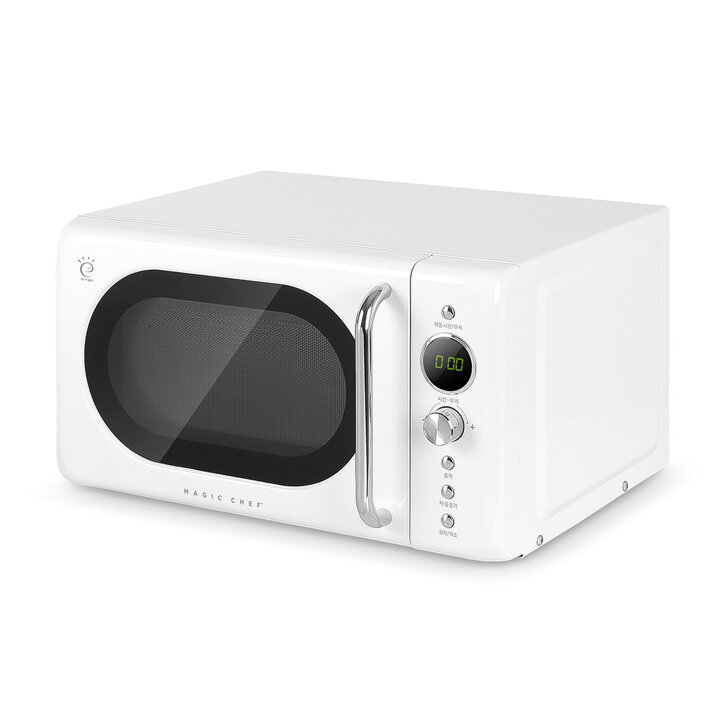 매직쉐프 레트로 무회전 플랫타입 20리터 MMW-GRT20W 전자레인지