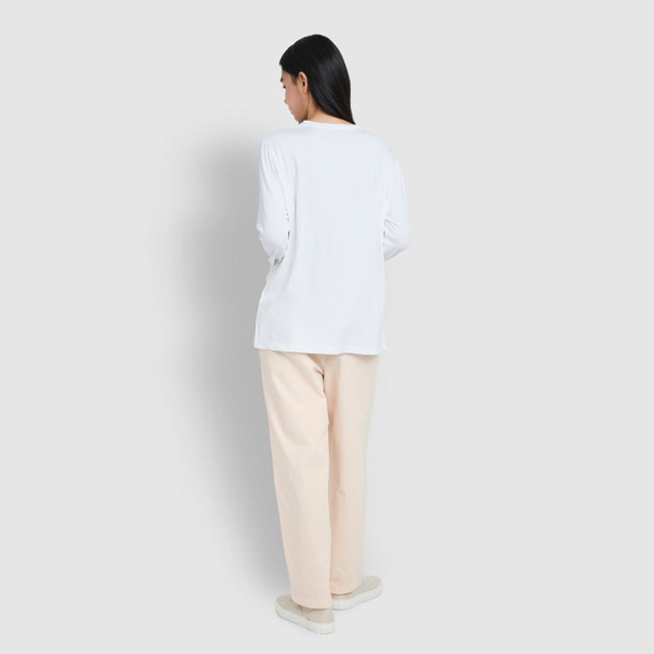 [JAJU/자주] 여 60수 코튼 10부 파자마 팬츠 .