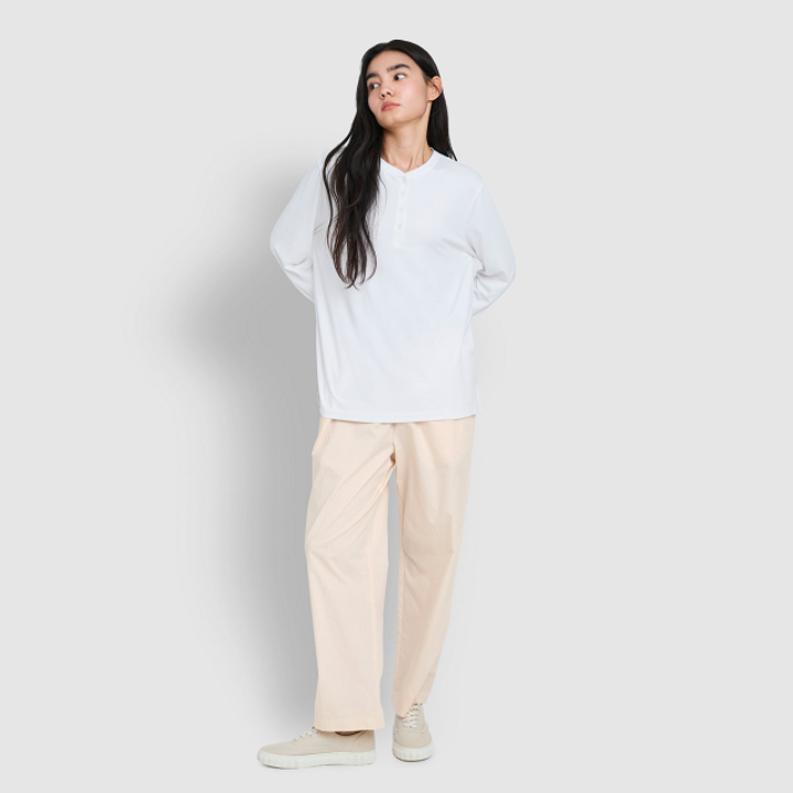 [JAJU/자주] 여 60수 코튼 10부 파자마 팬츠 .