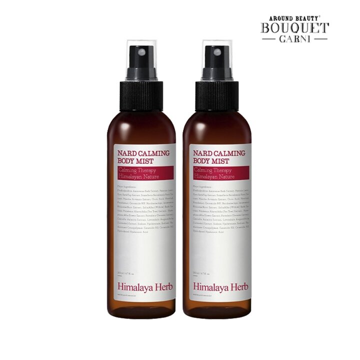 히말라야 허브 나드 진정 바디미스트 200ml x2개