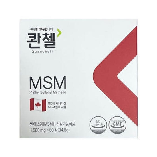 (주)셀러허브 콴첼 엠에스엠 1580mg x 60정 1개 x2SET(LC)